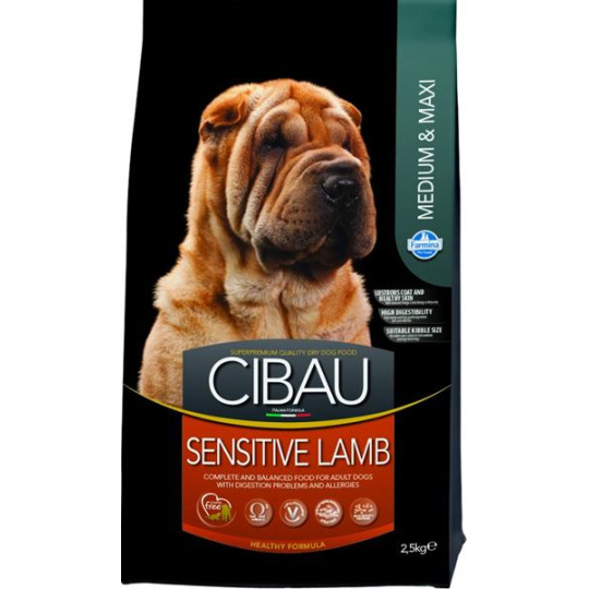 Farmina MO SP CIBAU dog adult medium & maxi, sensitive lamb 2,5 kg