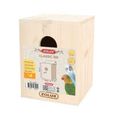 Búdka hniezdiaca CLASSIC 200 pre vtáky, drevená Zolux