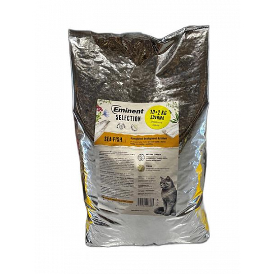 Eminent Cat Adult Selection Morská ryba 10 + 2 kg Eminent Cat Adult Selection Morská ryba 10 + 2 kg