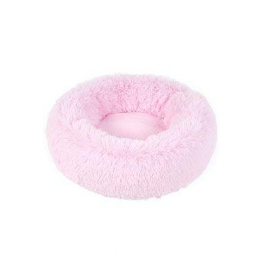 Pelech okrúhly ADELE s dlhým vlasom 70cm ružová