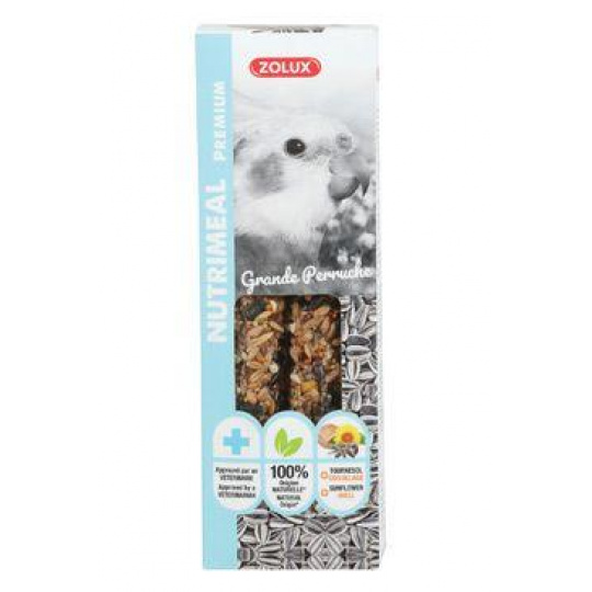Pochúťka NUTRIMEAL STICK papagáj slnečn.110g Zolux