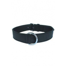 Obojok pes pravá koža 80cm čierny Zolux