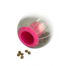 Hračka mačka CATRINE Catmosphere treat ball ružová