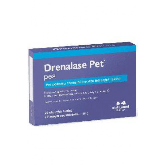 Drenalase Pet pre psy 20tbl