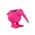 Hračka pes WHISTLE latex, pískacia, ružová 13,5cm Kiwi