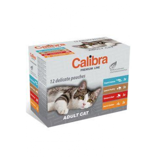 Calibra Cat  kapsa Premium Adult  multipack 12x100g