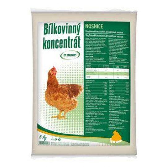 MIKROS Bielkovinový koncentrát Nosnice s gritom 5 kg