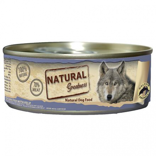 Natural Greatness oceánske ryby, konzerva pre psy 156 g
