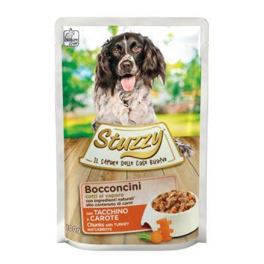 Stuzzy Dog kapsička Adult kúsky morčacieho 100g Stuzzy Dog kapsička Adult kúsky morčacieho 100g