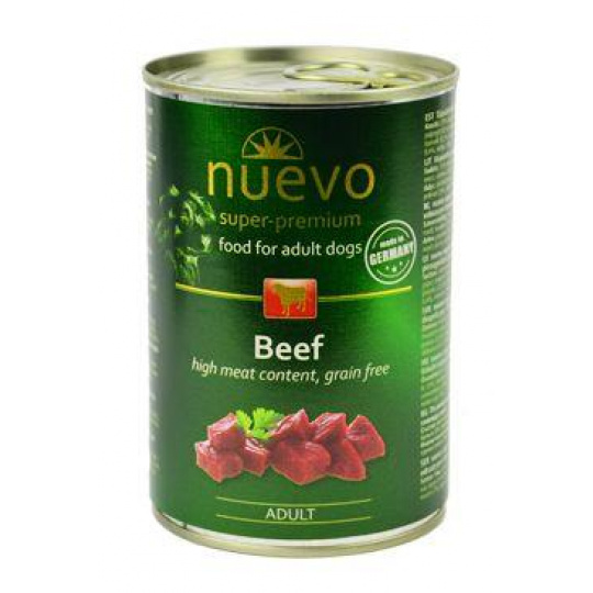 Nuevo pes Adult Hovězí konz. 400g