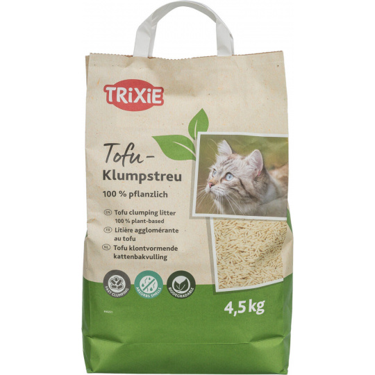 TOFU, 100% rastlinné hrudkujúce stelivo 4.5 kg