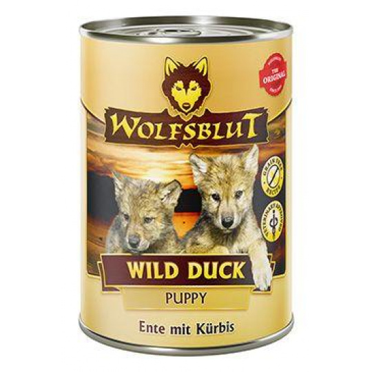 Wolfsblut Dog Puppy Wild Duck konz. 395g