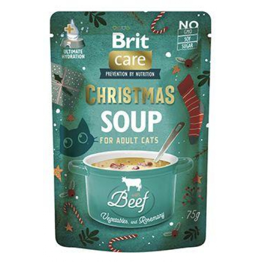 Brit Care Cat Christmas Beef Soup 75g