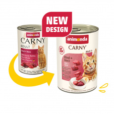 ANIMONDA konzerva CARNY Adult - hovädzie, srdce 400g