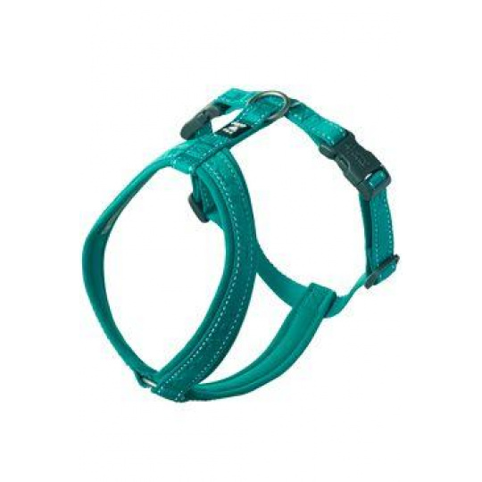 Postroj Y Hurtta Casual ECO pávia zeleň 90-100cm