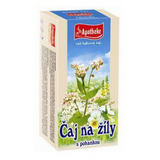Čaj Apotheke Na žily s pohánkou 20x1,5g Čaj Apotheke Na žily s pohánkou 20x1,5g