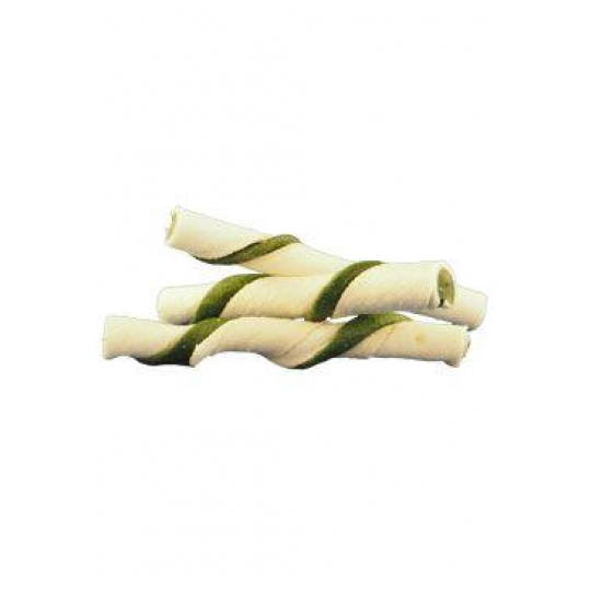 Magnum Rawhide Roll Stick 5" green/white 12,5cm/40ks