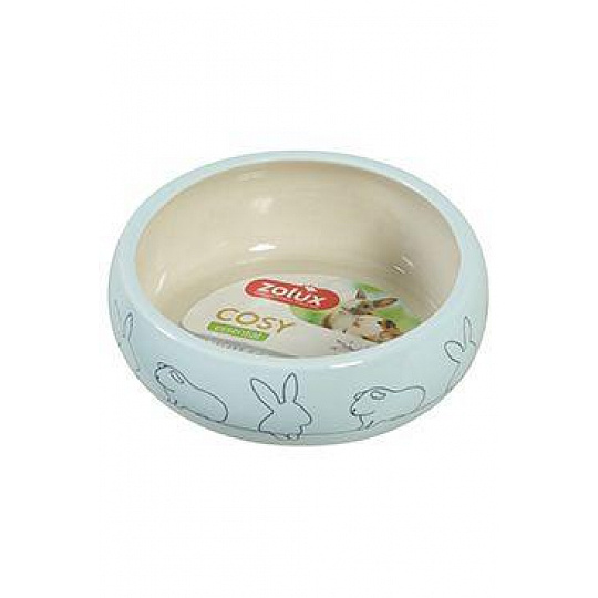 Miska keramická COSY hlodavec 250ml modrá Zolux Miska keramická COSY hlodavec 250ml modrá Zolux