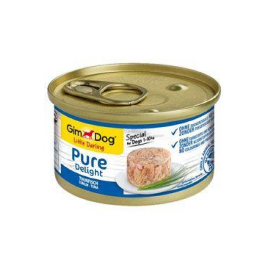 GimDog Pure Delight konz. tuniak 85g