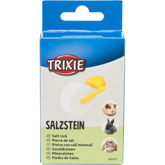Minerálna soľ koliesko pre morča, králika 84g TRIXIE Minerálna soľ koliesko pre morča, králika 84g TRIXIE