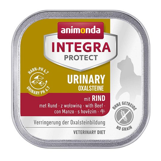 INTEGRA PROTECT URINARY OXAL diéta s hovädzím mäsom 100g