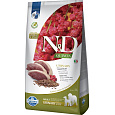 Farmina N&D dog QUINOA (GF) adult med/max urinary , duck & cranberry 7 kg