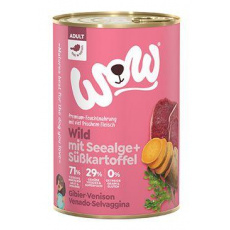 WOW Dog konz. Adult divina s batatmi 400g