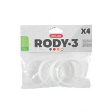 Komponenty Rody 3-spojovací krúžok biely 4ks Zolux