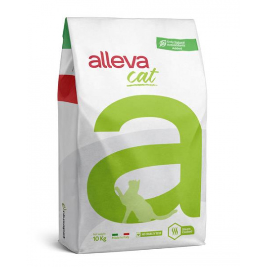 Alleva HOLISTIC cat hairball kuracie & kačacie & cukrová trstina & aloe vera 10 kg