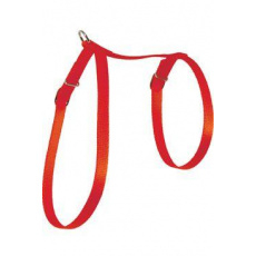 Postroj mačka nylon 10mm červený Zolux Postroj mačka nylon 10mm červený Zolux