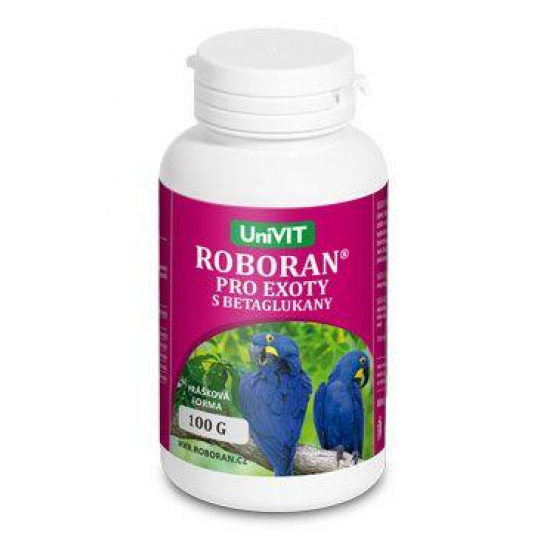 Roboran pre exoty s BETAGLUKÁNMI 100g