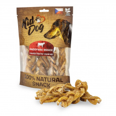 KIDDOG 100% Natural Snack, hovězí šlacha copánek 12 cm / 200 g KIDDOG 100% Natural Snack, hovězí šlacha copánek 12 cm / 200 g