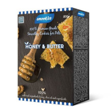 SMOOKIES Premium HONEY -  medové sušenky 100% human grade, 200g