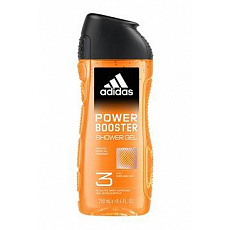 Adidas sprchový gél Power Booster 3v1 pre mužov 250ml Adidas sprchový gél Power Booster 3v1 pre mužov 250ml