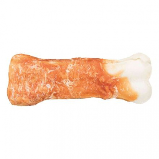 DentaFun byvolie kosti biele s kuracím mäsom 11 cm, 2x60 g