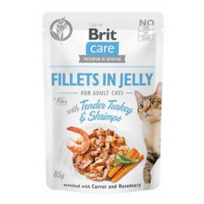 Brit Care Cat Fillets in Jelly with Turkey&Shrimps 85g Brit Care Cat Fillets in Jelly with Turkey&Shrimps 85g