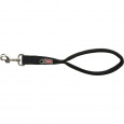 Krátke vodítko PREMIUM, M-XL: 37 cm/25 mm, čierna