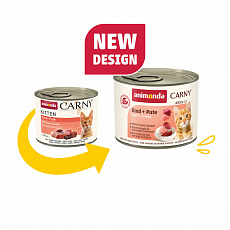 ANIMONDA konzerva CARNY Kitten - hovädzie + morčacie 200g