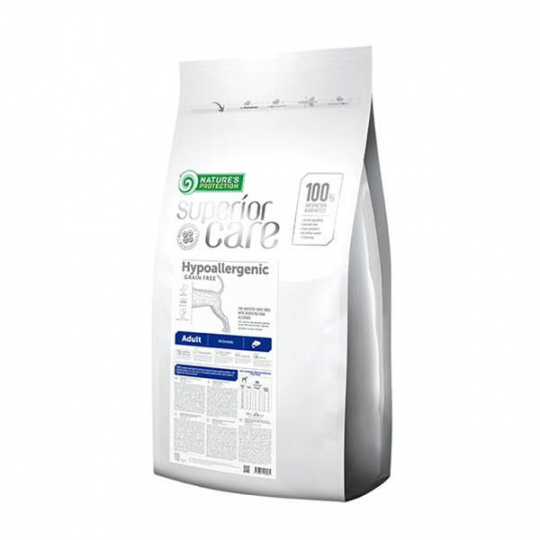 Natures P Superior care dog GF adult Hypoallergenic losos všetky plemená 10 kg Natures P Superior care dog GF adult Hypoallergenic losos všetky plemená 10 kg