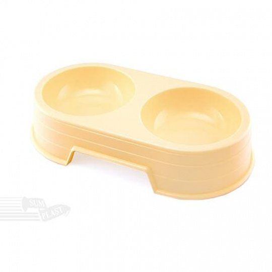 Dvojmiska SUM PLAST 30,6cm/0,6l Dvojmiska SUM PLAST 30,6cm/0,6l