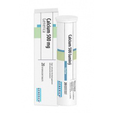 Calcium 500 šumivý forte Generica eff 20tbl Calcium 500 šumivý forte Generica eff 20tbl
