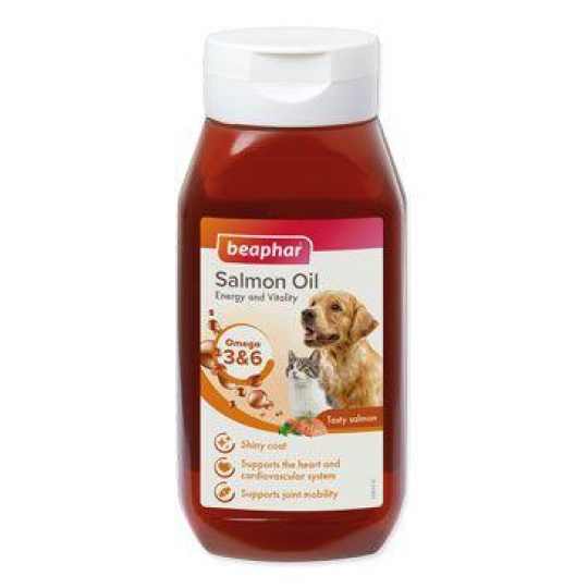 Beaphar olej Bea lososový 425ml