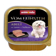 ANIMONDA paštéta ADULT - jahňacie, obilniny pre psy 150g