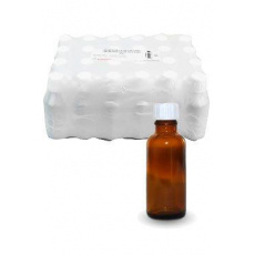 Liekovka 50ml hnedá, skrutkovací uzáver 18mm/24ks