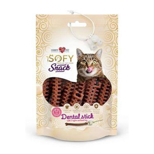 Pochúťka Aiko Cat SOFY Snack Dental Sticks Salmon 48g