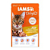 Iams Cat Adult Delights kapsička Chick&Turk. v omáčke 85g