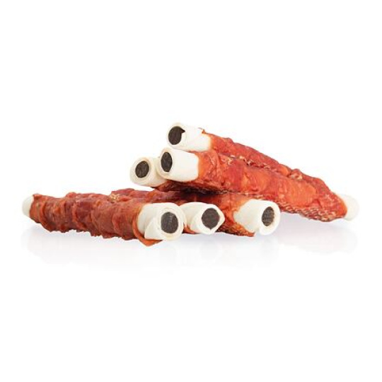 KIDDOG BUFFET ROLLER kachní prsa na bůvolím válečku 12cm/35g, plněném kuřecími játry  [50ks]