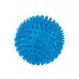 Hračka pes BALL SPIKE TPR POP 8cm s ostňami tyrkysZolux