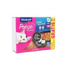 Vitakraft Cat Poésie Délice Multipack rybie 6x85g