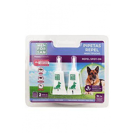Menforsan Spot-on pipety pre psy repelentné 2x1,5ml